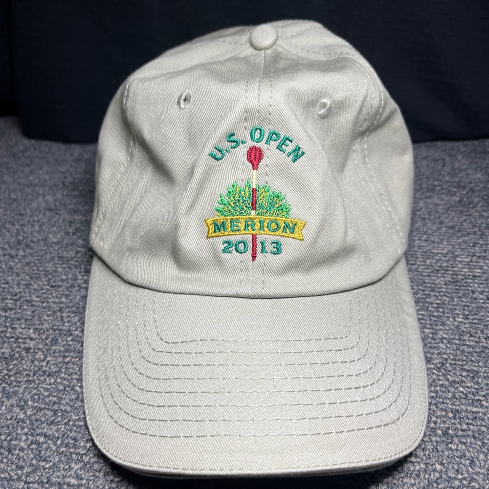 2013 U.S. Open Golf Merion StrapBack Hat Cap USGA Member Adjustable